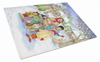 Christmas Glass Cutting Board Large - CDCO0410LCB
