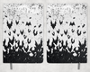 Bats Printed 8 Inch  A-5 Journal