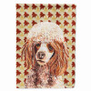 Fall Leaves with Dog Portrait Flag Garden Size - S000213B001695P038580V000