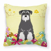 Easter Eggs With Dog Fabric Decorative Pillow - S000213B001695P083365V000