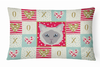 Cat Face Love Fabric Decorative Pillow - CK5144PW1216