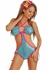 Sequin Pucker Back Monokini - S002060B002447P000667V010