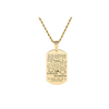 Solid Stainless Steel Sentimental Message Tag Necklace By Pink Box Part 2 - PinkBox-25-6939