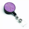 Cancer Awareness Ribbon Retractable Badge Reel - AN1200BR