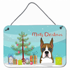 Christmas Tree and Dog Art Wall or Door Hanging Prints - S000213B001695P057976V000
