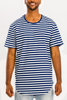 Edwin Striped Tee - WT3111-NVWHT-L