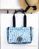 Marc Jacobs X Peanuts Blue Medium Nylon Tote Bag
