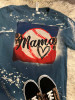 Baseball Mama Shirt Bleached - B002344P000029V001