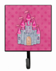 Princess Castle Watercolor Cartoon Art Themed Watercolor Leash or Key Holder