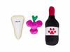 Pearhead Pawrcuterie Board Dog Toy Set 3pc
