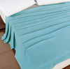 100% Combed Cotton Waffle Weave Soft Cozy All Season Thermal Blankets - S002055B002467P000001V033