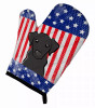 American Flag and Dog on Oven Mitt - S000213B001695P069322V071
