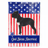 Dog Print American Flag Garden Size - S000213B001695P097146V000