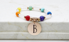Natural Quartz Initial Bracelet By Pink Box - 2022RECTQUARTZCRGD