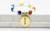 Natural Quartz Initial Bracelet By Pink Box - 2022RECTQUARTZJGLD