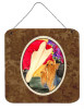 Lady with her Dog Wall or Door Hanging Prints - S000213B001695P028771V012