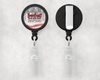Baseball Mom 1" Retractable Badge Reel Baseball Mom 1" Retractable Badge Reel