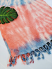 Throw Blanket Cotton - Quick fold throw XLARGE - EBRU1223