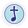 Car Coasters Blue Music Note 2 Pk
