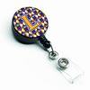 Football Retractable Badge Reel - CJ1064-LBR