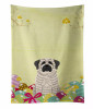Easter Eggs Design with Dog Kitchen Towel - S000213B001695P084220V000