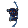Koala Crinkle & Rope Toy