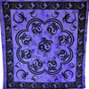 Purple Salamander & Yin Yang Artwork Tapestry Purple Salamander & Yin Yang Artwork Tapestry