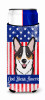 American Flag and Dog Ultra Hugger for slim cans - S000213B001695P061957V000