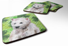 St Patrick's Design with Dog Foam Coaster Set of 4 - S000213B001695P113650V000
