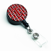 Football Retractable Badge Reel - CJ1073-TBR