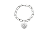 Oval Link Initial Jewelry Collection By Pink Box - PinkBox-6-001033