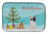 Dog Breed/Merry Christmas art Dish Drying Mat - CK3500DDM