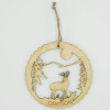 Animal Unfinished Tree Ornament - 1334031