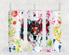 Rainbow Wolf|Skinny Tumbler|Optional Bluetooth Speaker| Speaker Color Varies