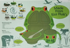 Kids Frog Dinnerware Set Eco-Friendly 4 Piece Dining Set