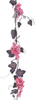Crystal Grape Garland - ZR111808-1-1