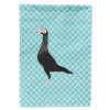 Animal/Bird Themed Blue Check Flag Canvas - BB8119CHF