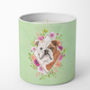 Dog 10 oz Flowers Decorative Soy Candle - CK4400CDL