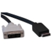 Tripp Lite, DisplayPort to DVI Cable, Displayport Male to DVI-D Male, 6FT