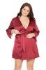 Coquette Diva Satin Robe - 883124165813