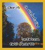 Love is a Rainbow - Magnetic Bookmark