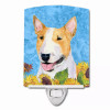 Dog in Summer Flowers Ceramic Night Light - S000213B001695P104644V000