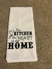 "The Kitchen is the HEART of the HOME" Tea Towel