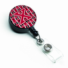 Football Retractable Badge Reel - CJ1079-XBR