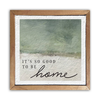 It's so good to be home /  Pulp Paper Wall Decor