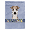 Welcome/Dog Breed Flag Canvas - BB1433CHF