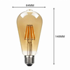 ST64 E27 8W  LED Bulbs - LDMST64E2783PK-CA