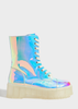 Opal Combat Boot
