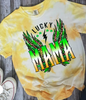 Lucky mama wings acid washed tee - S002194B002535P000215V006