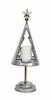 Tree Cut-Out Votive Holder 21"H Metal